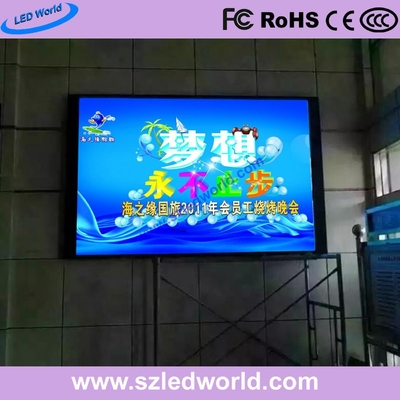 AC100-240V Input Voltage Full Color LED Display with 160°/140° Viewing Angle -20C-50C
