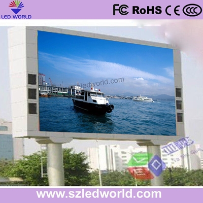 IP65 Rated Advertising LED Displays High Brightness 5000cd/m2 for Outdoor